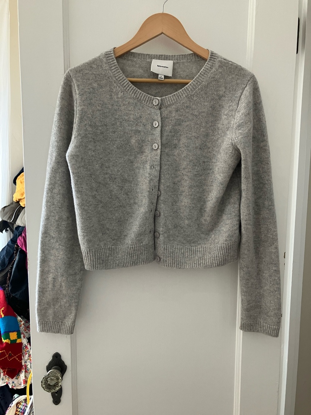 Reformation CASHMERE cardigan